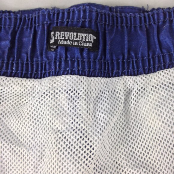Revolution Stars & Stripes Boy's Swim Trunks Sz L 12/14 - Picture 6 of 7